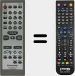 Replacement remote control for N2QAYB000109