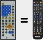 Replacement remote control for REMCON1423