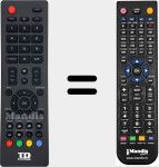 Replacement remote control for K50DLM8F