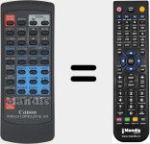 Replacement remote control for WL-D79