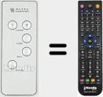 Replacement remote control for ALTEC001