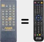 Ersatzfernbedienung für CR-2000