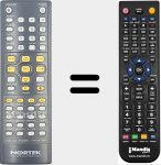 Replacement remote control for PALCO HOME THEATRE (PALCO-HOME-THEATRE)