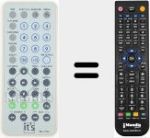 Ersatzfernbedienung f&uuml;r RC-1710A