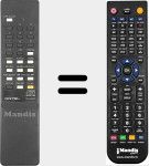 Ersatzfernbedienung f&uuml;r RR-925