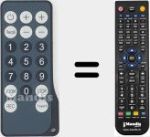 Ersatzfernbedienung für Technaxx001