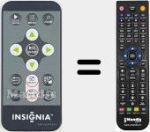 Ersatzfernbedienung f&uuml;r RM-NSDPF09A