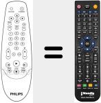 Replacement remote control for REMCON473