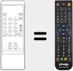 Replacement remote control for REMCON121