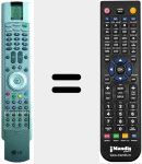 Ersatzfernbedienung f&uuml;r 6710T00009D