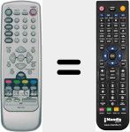 Replacement remote control for LMH17CLSA