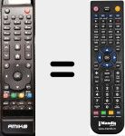 Ersatzfernbedienung f&uuml;r AMI001