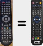 Ersatzfernbedienung für TQT133-001