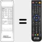 Replacement remote control for REMCON482