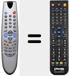 Replacement remote control for REMCON1347