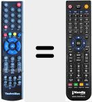 Replacement remote control for REMCON226