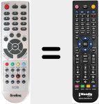 Ersatzfernbedienung für REMCON1337