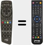 Ersatzfernbedienung für REMCON748