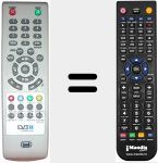 Replacement remote control for REMCON678