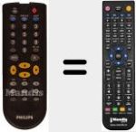 Ersatzfernbedienung f&uuml;r REMCON1118