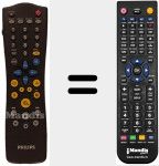 Replacement remote control for REMCON666