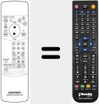 Ersatzfernbedienung f&uuml;r REMCON828