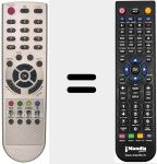 Replacement remote control for REMCON798