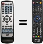 Replacement remote control for REMCON903