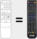 Replacement remote control for REMCON352