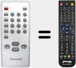 Ersatzfernbedienung f&uuml;r REMCON1312