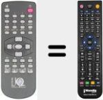 Ersatzfernbedienung f&uuml;r REMCON796