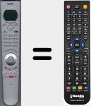 Ersatzfernbedienung für RC2 (89500A01)