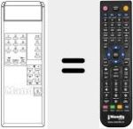 Ersatzfernbedienung f&uuml;r REMCON662