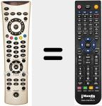 Replacement remote control for REMCON1232