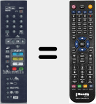 Replacement remote control for RD11