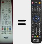 Ersatzfernbedienung f&uuml;r RC05W