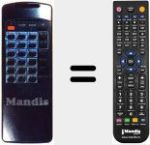 Ersatzfernbedienung für REMCON957