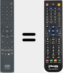 Ersatzfernbedienung für RC 2851