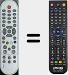 Ersatzfernbedienung f&uuml;r RC 903 (35883310)