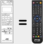 Replacement remote control for PQ10543H