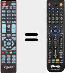 Ersatzfernbedienung für LE32T1239E