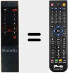 Replacement remote control for REMCON593