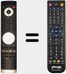 Replacement remote control for RC1050