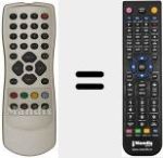 Ersatzfernbedienung f&uuml;r RC1113305 00