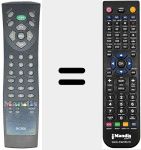 Ersatzfernbedienung f&uuml;r RC200