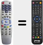 Ersatzfernbedienung f&uuml;r RC 5R