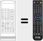 Ersatzfernbedienung f&uuml;r RC70