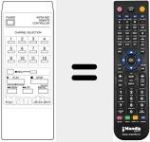 Replacement remote control for RC85