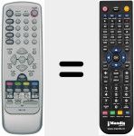 Replacement remote control for RM36DD01