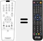 Replacement remote control for REMCON1096
